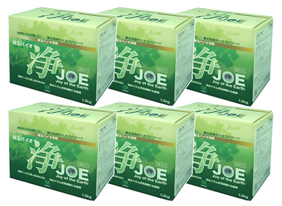 送料無料 ６箱セット 善玉バイオ洗剤　「浄ＪＯＥ」