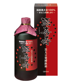 黒大豆発酵飲料「源喜寿」　７２０ｍｌ入り