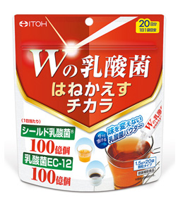 Ｗの乳酸菌　はねかえすチカラ　２０袋